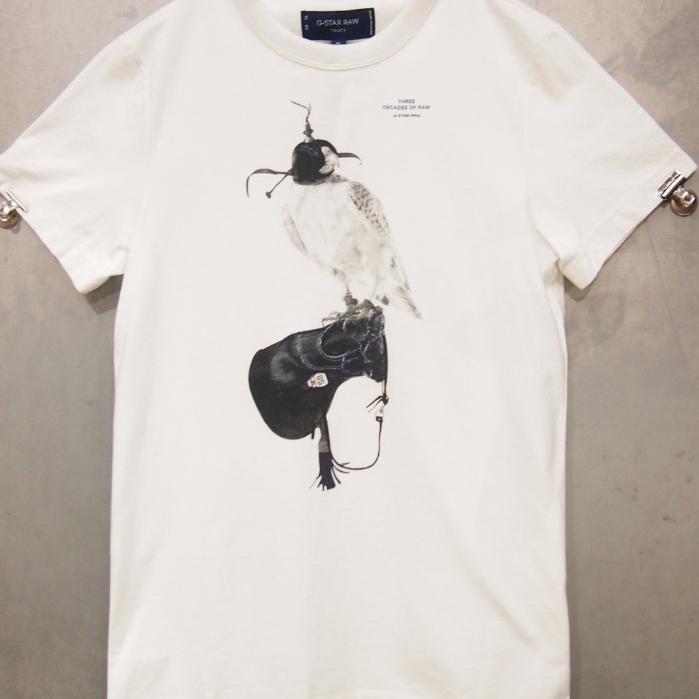 Men’s G-Star Raw White T-Shirt